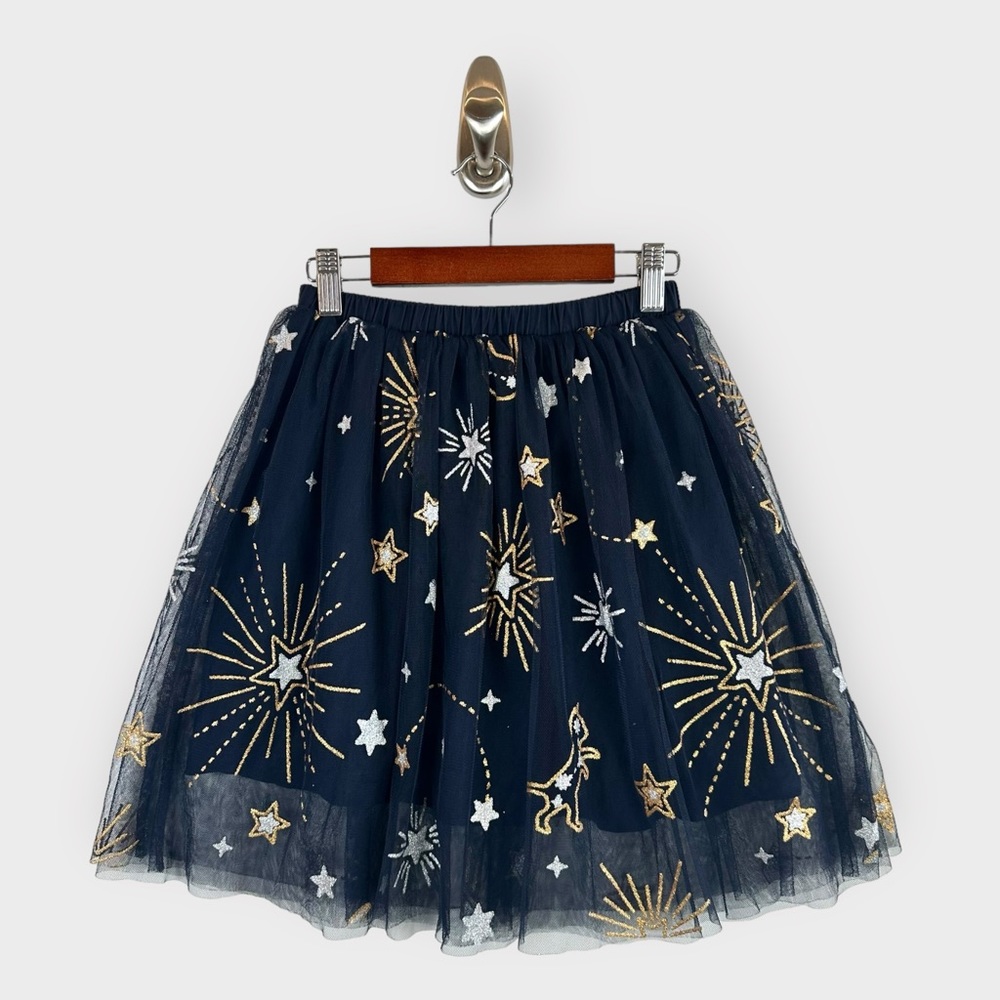 Crewcuts Girls Tina Skirt Soft Tulle Skirt Blue